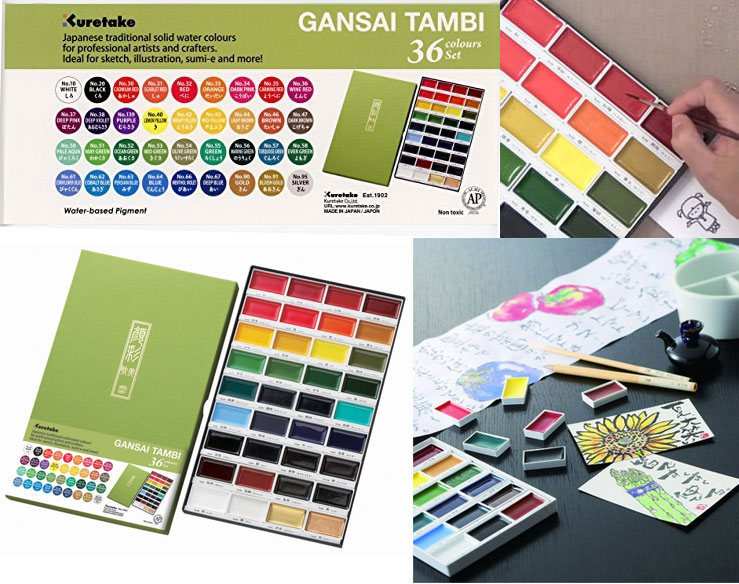 Gansai Tambi Color Chart