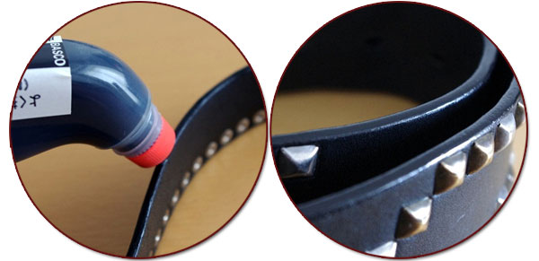 Basco Leathercraft Edge Coat Black Leather Edge Dye Dressing Lacquer 