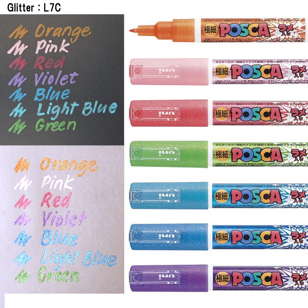 Posca Markers Color Chart