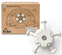Geodesic Dome connector HUBS ( made in UK ) / 1 set