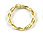 K14 (GF) Gold filled  O ring (twist) 7mm / 1pc